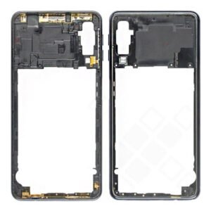 Samsung Galaxy A7 2018 SM-A750F Cadre central GH98-43585A Noir