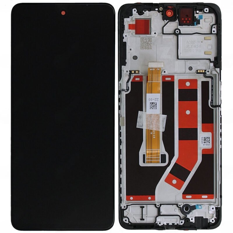 Écran LCD Tactile avec Cadre Oppo A98 5G (CPH2529) - 621029000029 - Noir 2 Écran LCD Tactile avec Cadre Oppo A98 5G (CPH2529) - 621029000029 - Noir