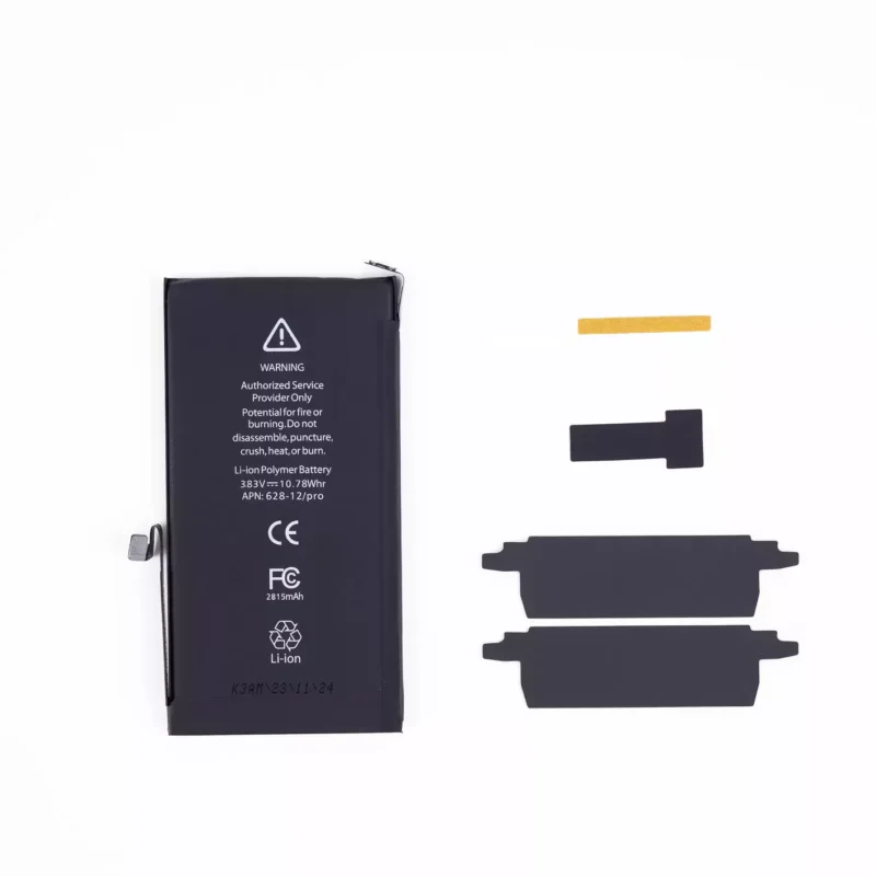 Batterie iPhone 12/iPhone 12 Pro Aucun message d'avertissement, aucune soudure nécessaire 2815mAh