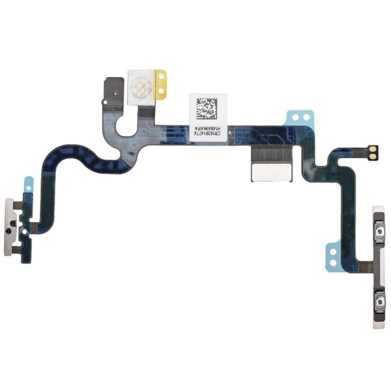 Nappe power et volume iPhone 7 avec Microphone et Flash Module