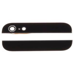 Objectif Caméra iPhone 5G (2 pc set) Noir