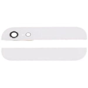 Objectif Caméra iPhone 5G (2 pc set) Blanc