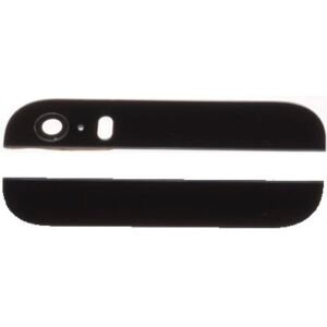 Objectif Caméra iPhone 5S (2 pc set) Noir
