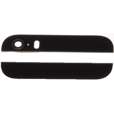 Objectif Caméra iPhone 5S (2 pc set) Noir 2 Objectif Caméra iPhone 5S (2 pc set) Noir