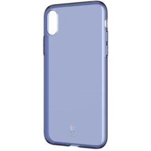 Baseus Apple iPhone X Coque TPU Slim Series - Clear Bleu