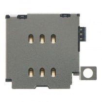 Connecteur lecteur carte SIM iPhone 12 Mini   Double Sim