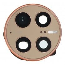 Objectif Caméra Huawei Mate 50 Pro (DCO-LX9) - Avec Cadre objectif Photo - Gold