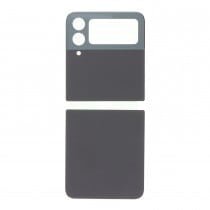 Cache arrière Samsung Galaxy Z Flip 4 SM-F721B - (2 pièces pack) - Noir