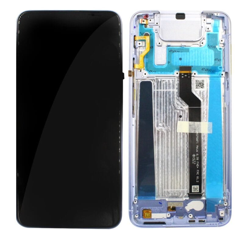 Écran LCD Tactile avec Cadre Asus Zenfone 6 (ZS630KL) - - 90AI01W2-R20010 - Argent