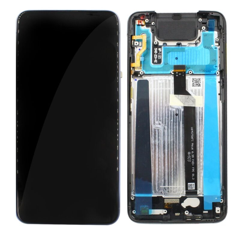 Écran LCD + Tactile avec Cadre Asus Zenfone 6 (ZS630KL) - - 90AI01W1-R20010 - Noir