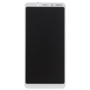 Écran LCD + Tactile Avec Cadre Nokia 3.1 Plus (TA-1104, TA-1115, TA-1118, TA-1125) - 20ROOWW0001 - Blanc