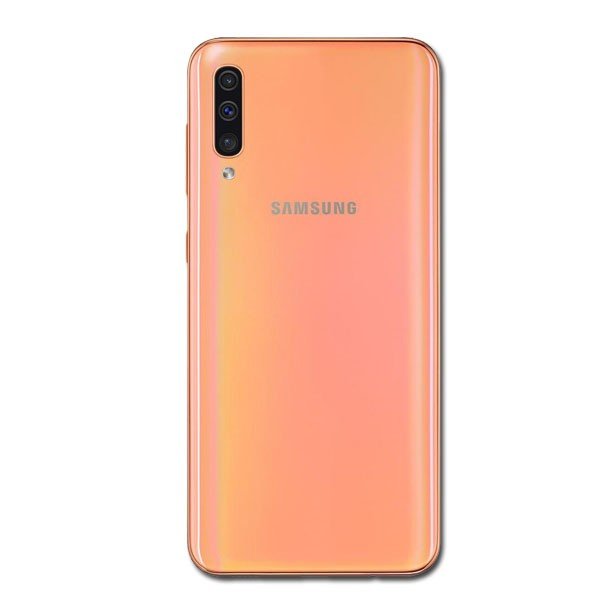 Cache arrière Samsung Galaxy A50 SM-A505F - Avec Objectif - Coral 2 Cache arrière Samsung Galaxy A50 SM-A505F - Avec Objectif - Coral