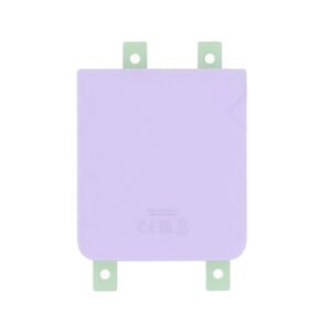 Cache arrière Samsung Galaxy Z Flip 4 SM-F721B - (2 pièces pack) - Violet