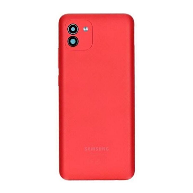 Cache arrière Samsung Galaxy A03 SM-A035G - Rouge