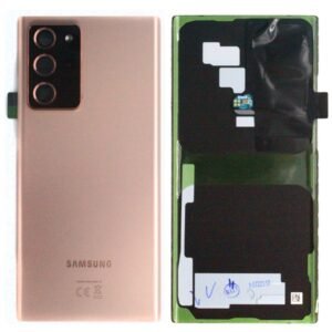 Cache arrière Samsung Galaxy Note 20 Ultra SM-N985F/SM-N986F Galaxy Note 20 Ultra 5G GH82-23281D Bronze