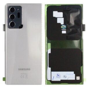 Cache arrière Samsung Galaxy Note 20 Ultra SM-N985F/SM-N986F Galaxy Note 20 Ultra 5G GH82-23281C Blanc