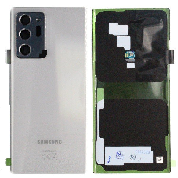 Cache arrière Samsung Galaxy Note 20 Ultra SM-N985F/SM-N986F Galaxy Note 20 Ultra 5G GH82-23281C Blanc 2 Cache arrière Samsung Galaxy Note 20 Ultra SM-N985F/SM-N986F Galaxy Note 20 Ultra 5G GH82-23281C Blanc