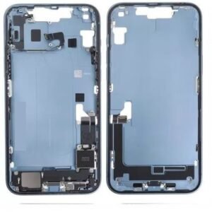 Cadre central  iPhone 14 Plus avec petites pièces  Bleu