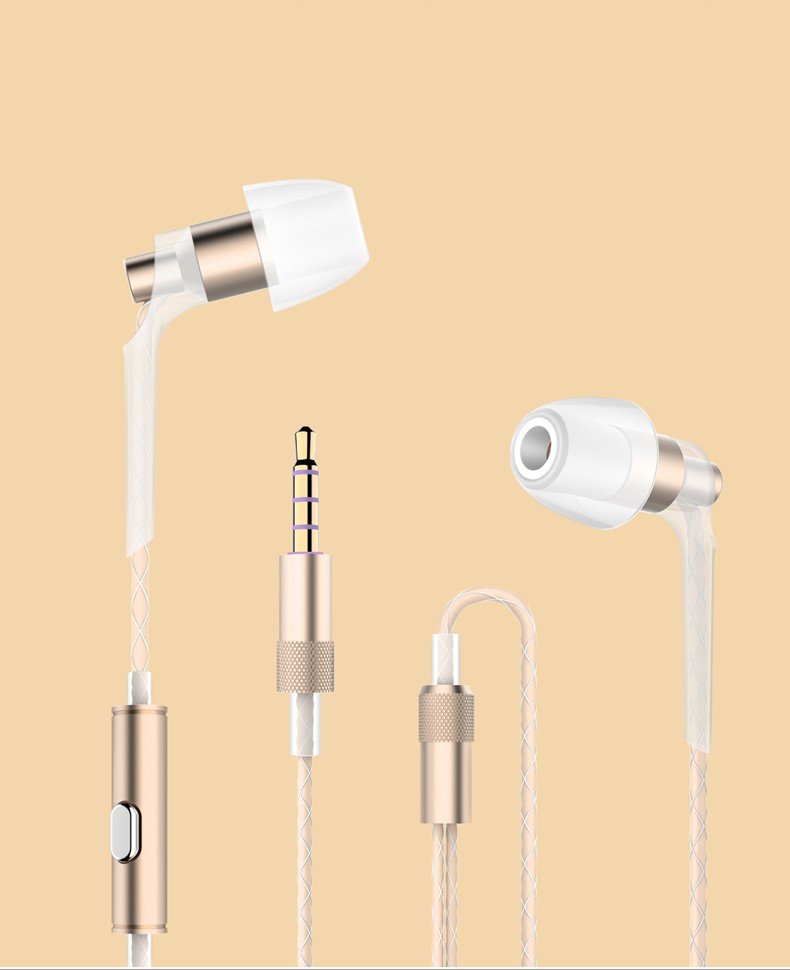 Fshang Smartphones Headset - Q3 Series - Gold 2 Fshang Smartphones Headset - Q3 Series - Gold