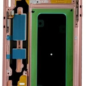 Samsung G930F Galaxy S7 Cadre central  avec bouton d'alimentation et Volume Flexible Rose