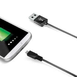 Celly Cable Data Micro USB Noir 2M