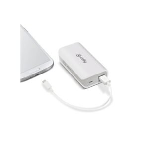 Celly Charger Power Bank Universal 4000mAh Blanc
