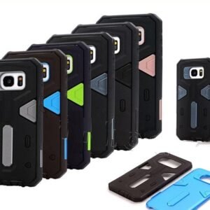 Samsung Fashion Case G930F Galaxy S7 Hard Case - Defender Series - Bleu