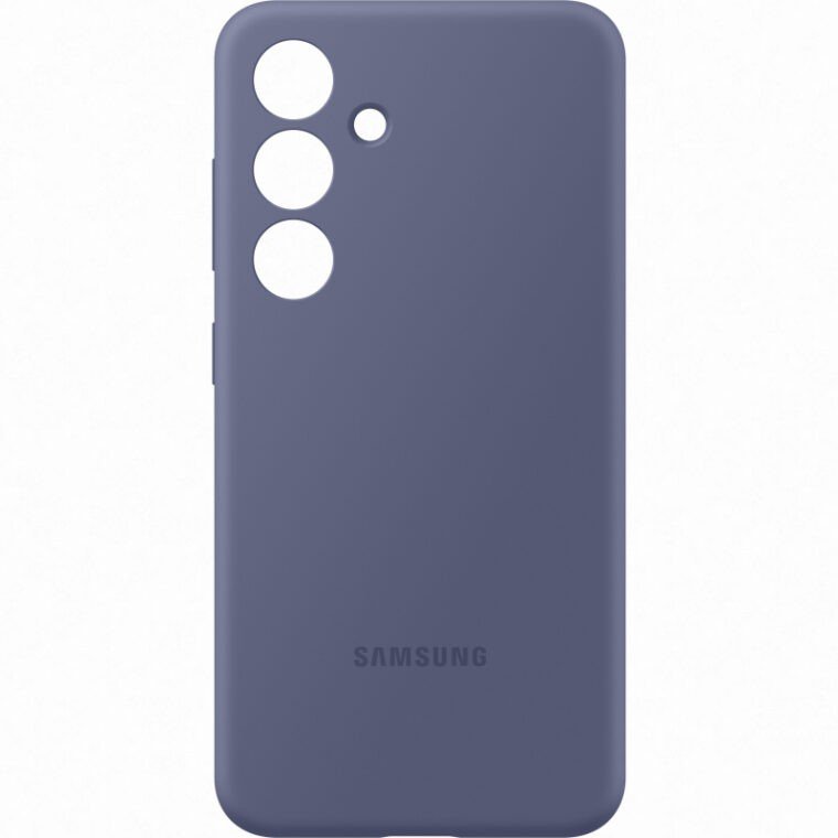 Samsung Galaxy S24 SM-S921B Silicone Cover - EF-PS921TVEGWW - Violet 2 Samsung Galaxy S24 SM-S921B Silicone Cover - EF-PS921TVEGWW - Violet