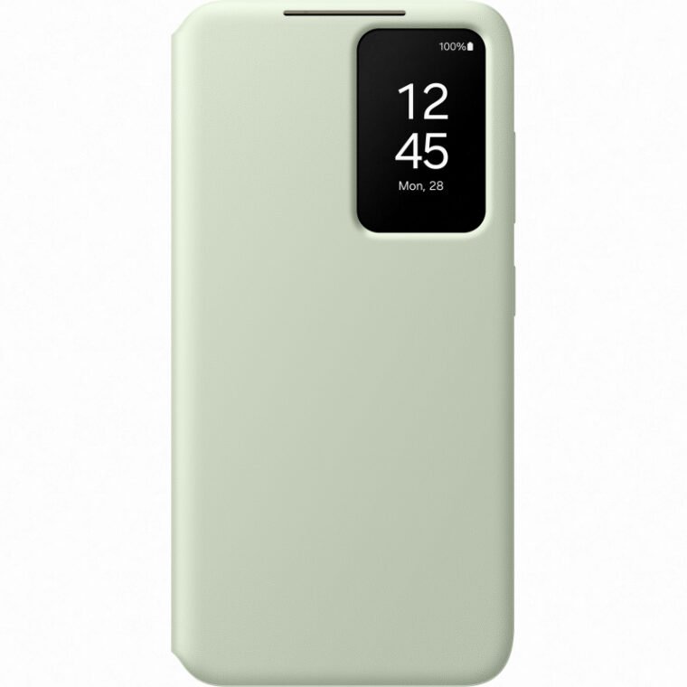 Samsung Galaxy S24 SM-S921B Smart View Wallet Case - EF-ZS921CGEGWW - Light Vert 2 Samsung Galaxy S24 SM-S921B Smart View Wallet Case - EF-ZS921CGEGWW - Light Vert