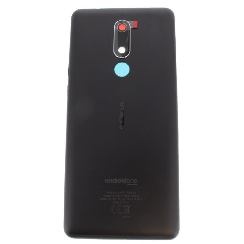 Nokia 5.1 (TA-1081) Cache arrière 20CO2BW0019 Noir