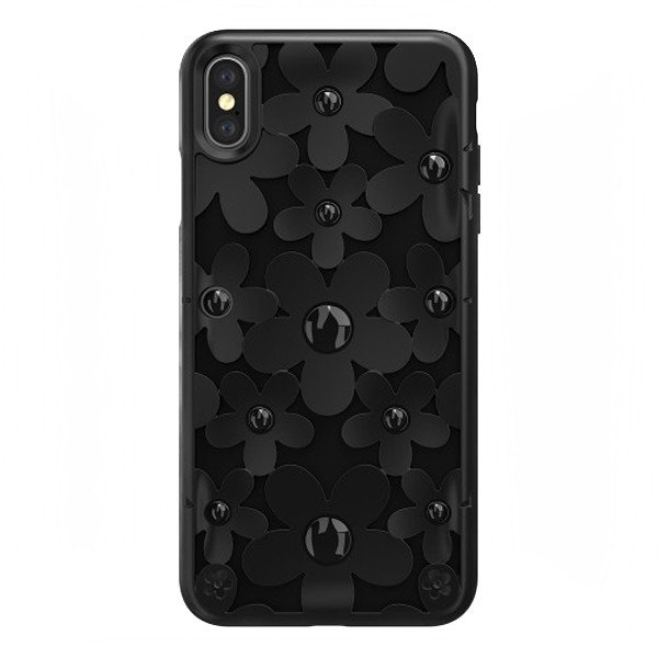 SwitchEasy Apple iPhone XS Max - Fleur - Noir 2 SwitchEasy Apple iPhone XS Max - Fleur - Noir