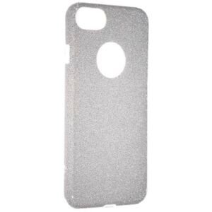 Fshang iPhone 7 Plus/iPhone 8 Plus Coque TPU - Rose Series - Argent