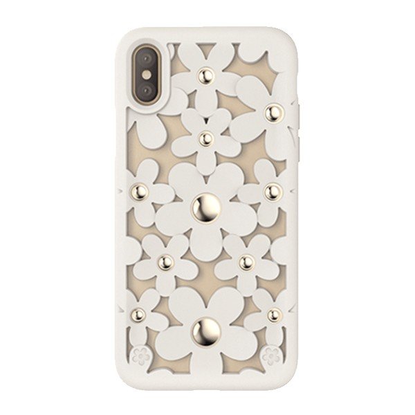 SwitchEasy Apple iPhone XS/X - Fleur - Blanc 2 SwitchEasy Apple iPhone XS/X - Fleur - Blanc