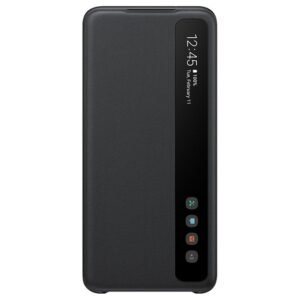 Samsung G980F Galaxy S20/G981F Galaxy S20 5G Smart Clear View Cover EF-ZG980CBEGEU - Noir