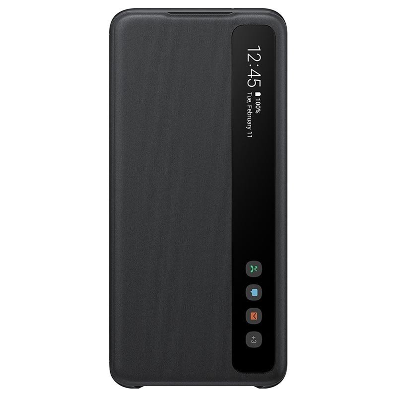 Samsung G980F Galaxy S20/G981F Galaxy S20 5G Smart Clear View Cover EF-ZG980CBEGEU - Noir 2 Samsung G980F Galaxy S20/G981F Galaxy S20 5G Smart Clear View Cover EF-ZG980CBEGEU - Noir