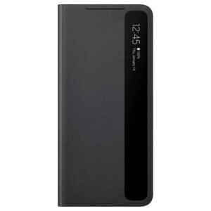 Samsung Galaxy S21 Ultra SM-G998B Clear View Cover - EF-ZG998CBEGEE - Noir