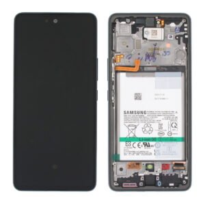 Écran LCD + Tactile Avec Cadre Samsung Galaxy A53 5G SM-A536B - GH82-28026A - Avec Batterie - Noir