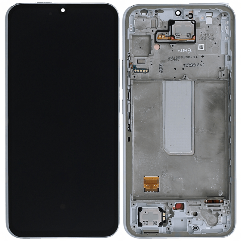 Écran LCD + Tactile Avec Cadre Samsung Galaxy A34 SM-A346B - GH82-31200B/GH82-31201B - Argent 2 Écran LCD + Tactile Avec Cadre Samsung Galaxy A34 SM-A346B - GH82-31200B/GH82-31201B - Argent