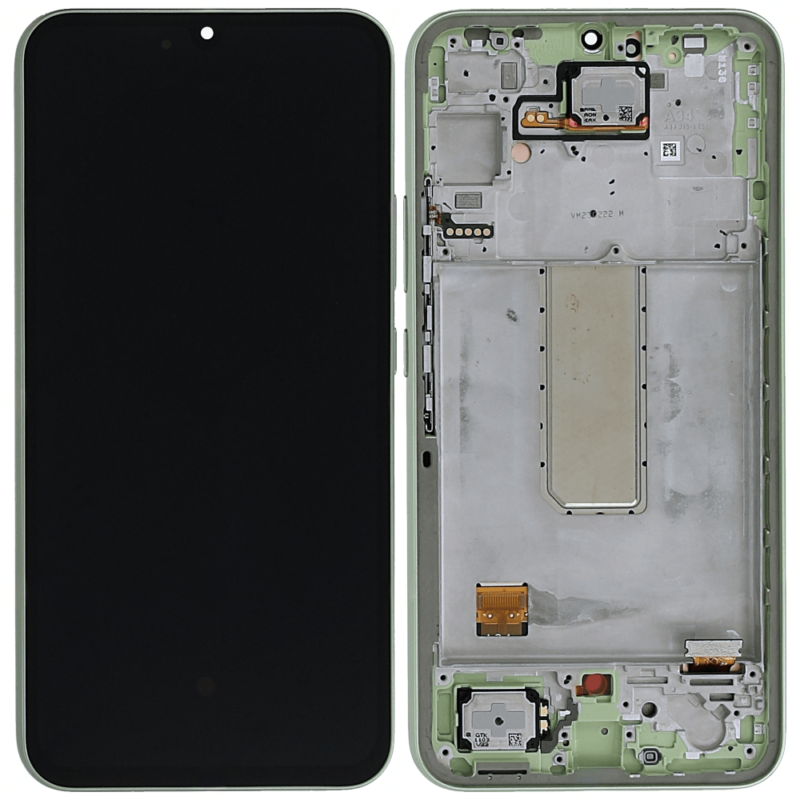 Écran LCD + Tactile Avec Cadre Samsung Galaxy A34 SM-A346B - GH82-31200C/GH82-31201C - Vert