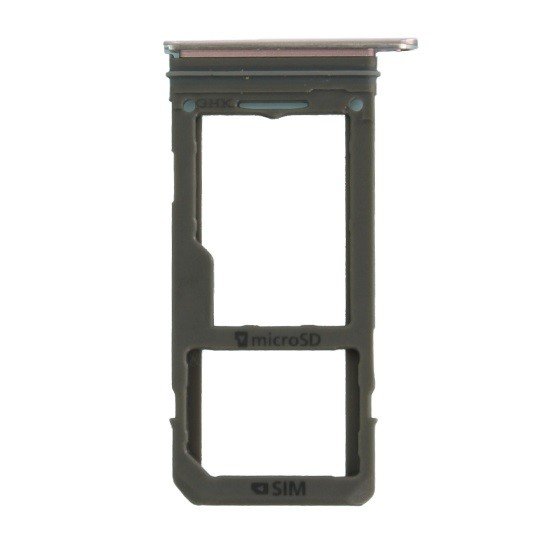 Tiroir Carte SIM / SD Samsung G955F Galaxy S8 Plus/G950F Galaxy S8 - GH98-41131E Rose