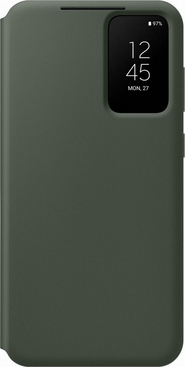 Samsung Galaxy S23 Plus SM-S916B Smart Clear View Cover - EF-ZS916CGEGWW - Vert 2 Samsung Galaxy S23 Plus SM-S916B Smart Clear View Cover - EF-ZS916CGEGWW - Vert