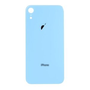 Vitre Arrière iPhone XR   (Ouverture Large)  Bleu