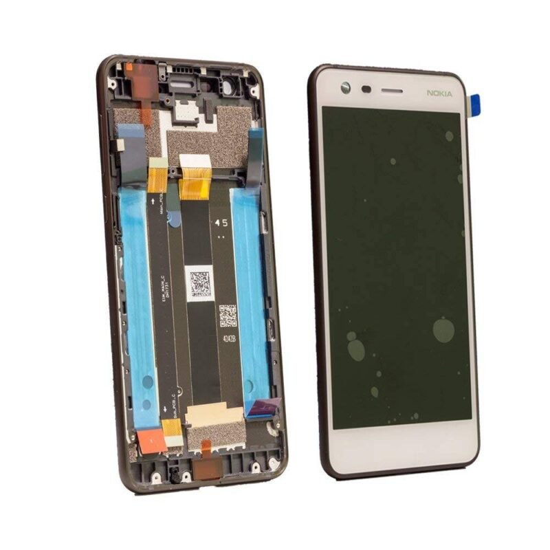 Écran LCD + Tactile Avec Cadre Nokia 2 (TA-1035) - 20E1MWW0001 - Blanc