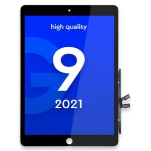 Vitre Tactile iPad 9 (10.2)  2021 -  Haute qualité  Noir