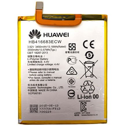 Huawei Nexus 6P Batterie HB416683ECW 2 Huawei Nexus 6P Batterie HB416683ECW