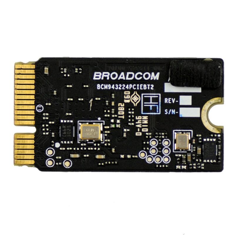 Apple MacBook Air 13 Inch - A1369/MacBook Air 13 Inch - A1466/MacBook Air 11 Inch - A1370/MacBook Air 11 Inch - A1465 Airport Card #BCM943224PCIEBT2 (2010 - 2012)