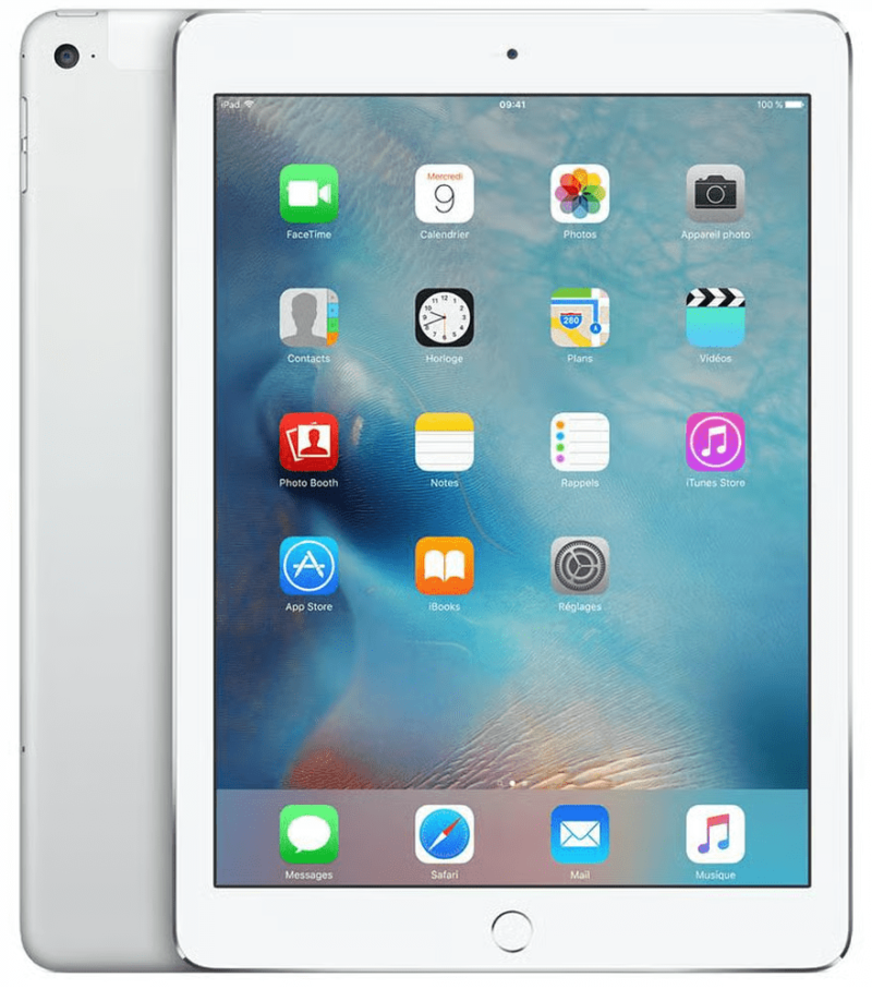 Apple iPad Air 2 WiFi + 4G Reconditionné Grade A 128Go argent 2 Apple iPad Air 2 WiFi + 4G Reconditionné Grade A 128Go argent