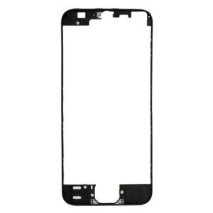 Apple iPhone 5S/iPhone SE Cadre LCD Lunette avant incl. Adhésif   Noir
