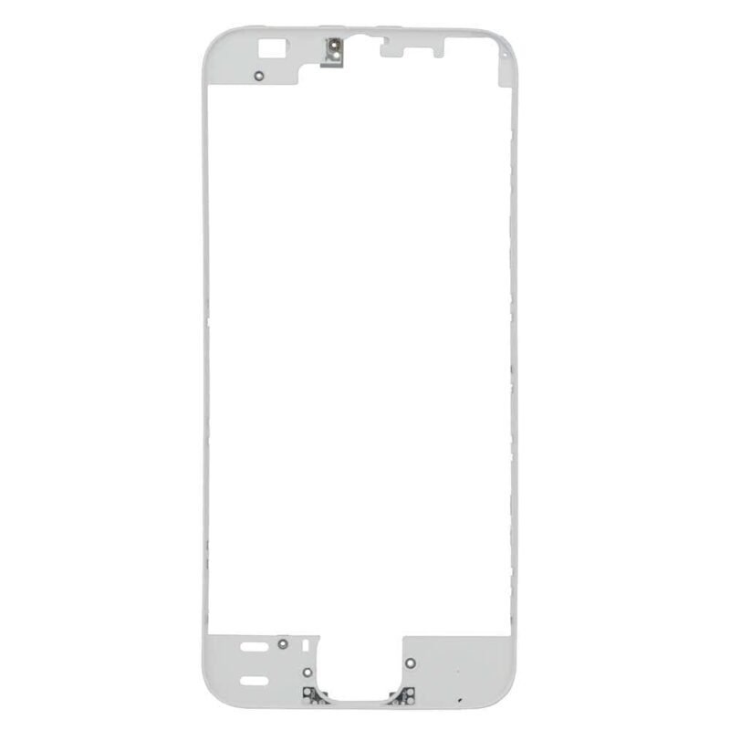Apple iPhone 5S/iPhone SE Cadre LCD Lunette avant incl. Adhésif Blanc