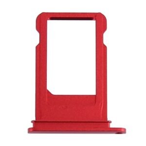 Tiroir Carte SIM Apple iPhone 7/iPhone 7 Plus   Rouge